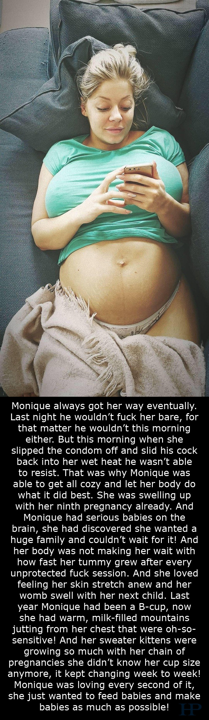 Hyper Pregnant.